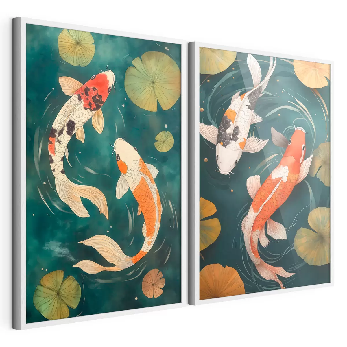 Poster Oosterse Koi d31087