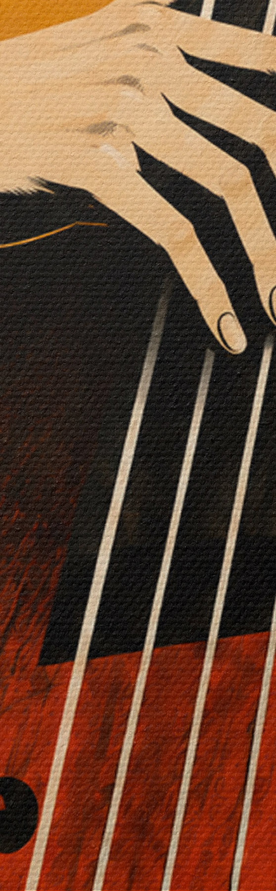  Peintures Des musiciens de jazz se produisant dans des couleurs vives m31114