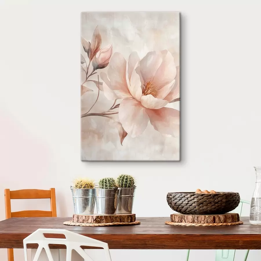 Fotobehang Poederpioen met knop s51097