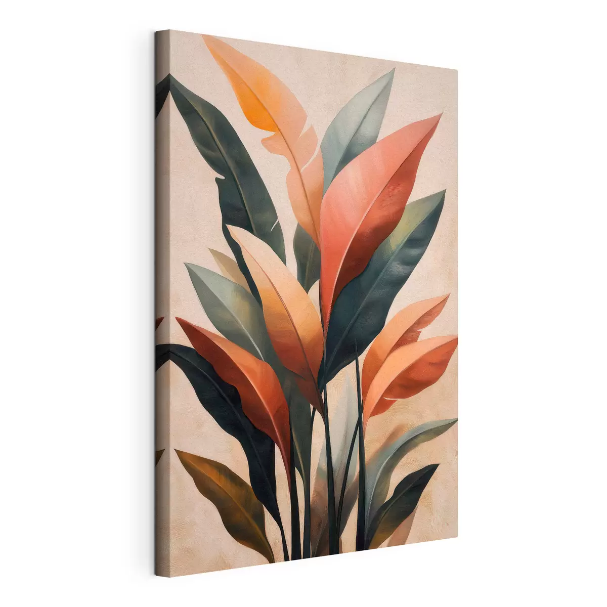  Peintures Feuilles abstraites s51156
