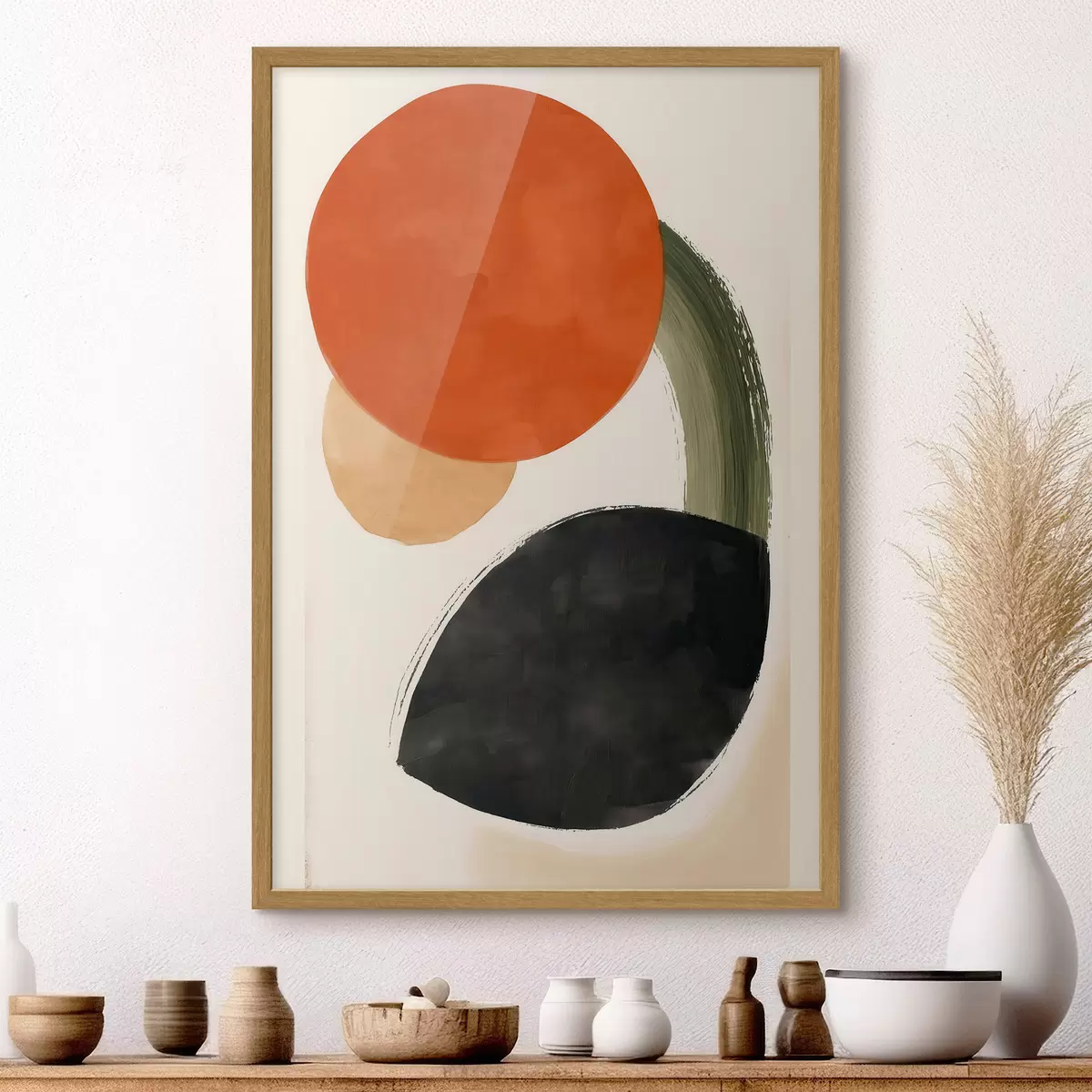 Poster Geometrische abstractie f51147