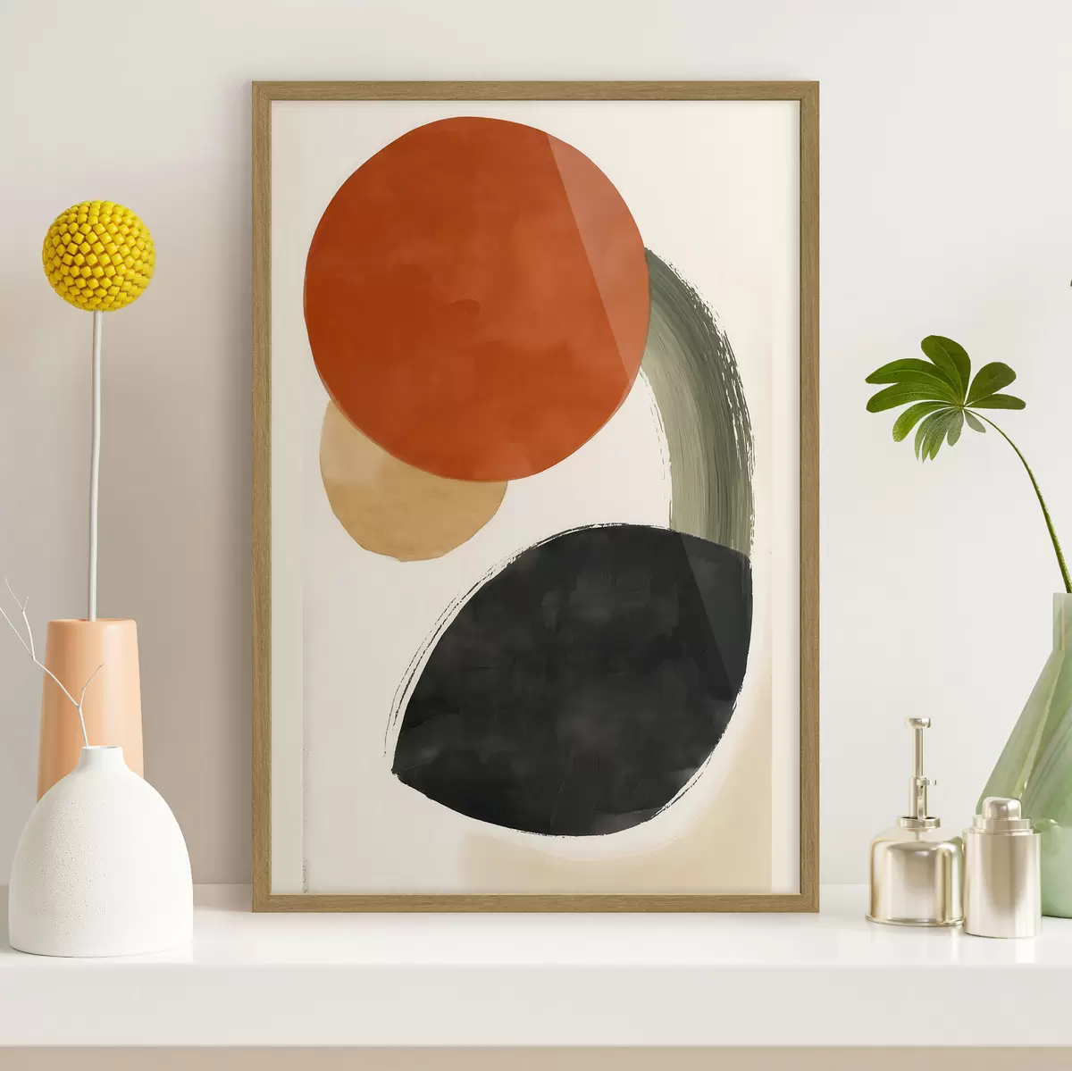 Poster Geometrische abstractie f51147