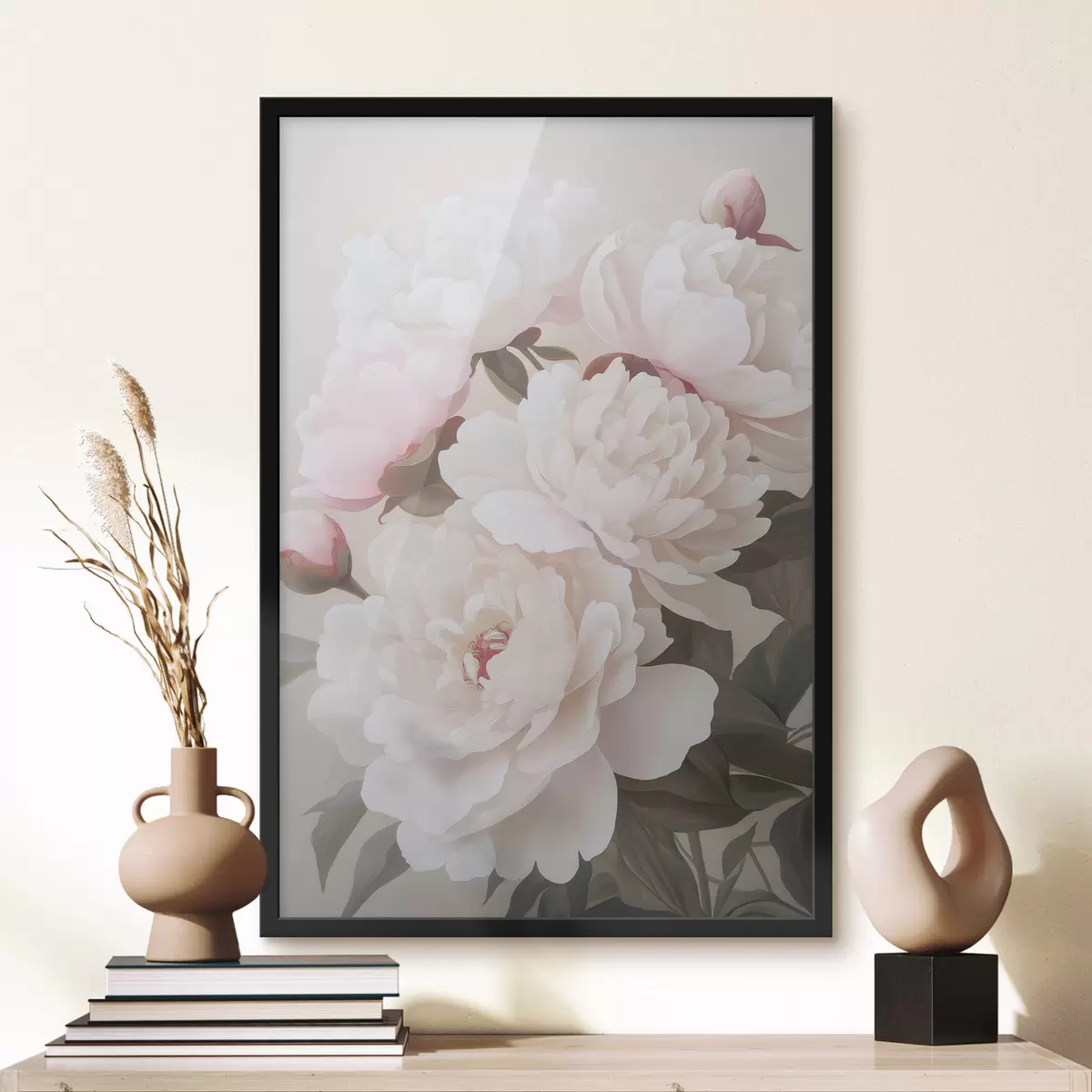 Poster Pioenrozen f51153