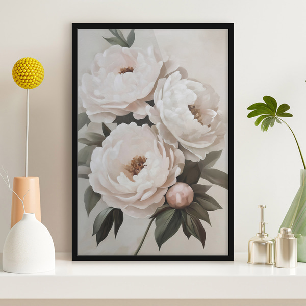 Affiche Pivoines, Affiches Uniques, f51154bk : Uwalls