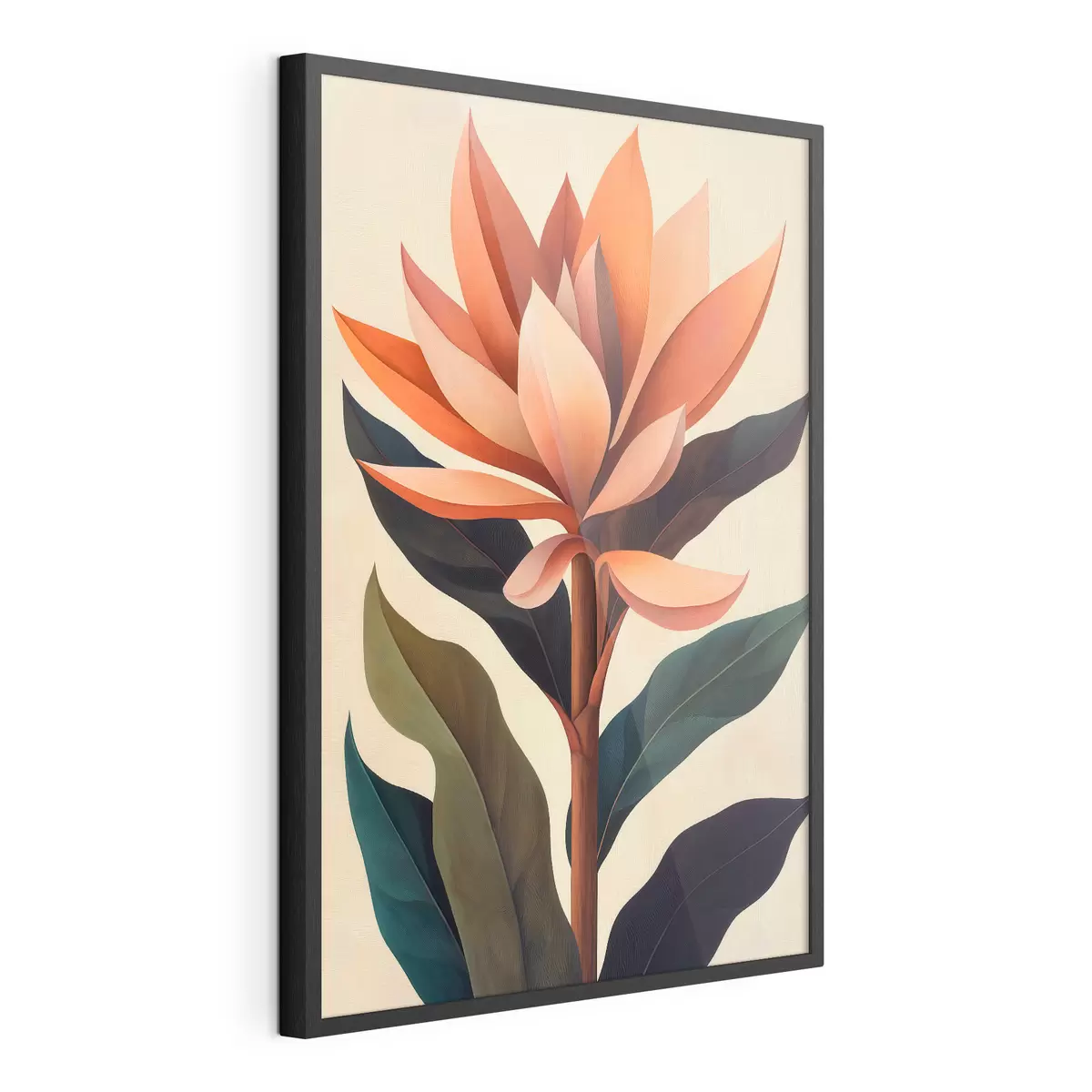 Poster Abstracte bloem f51155