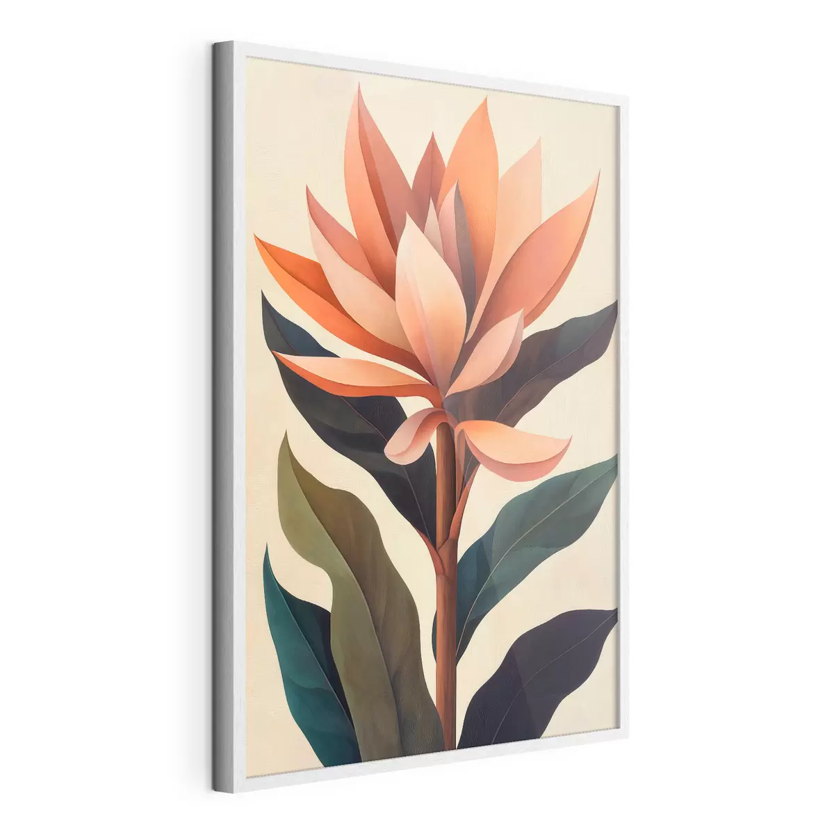 Poster Abstracte bloem f51155