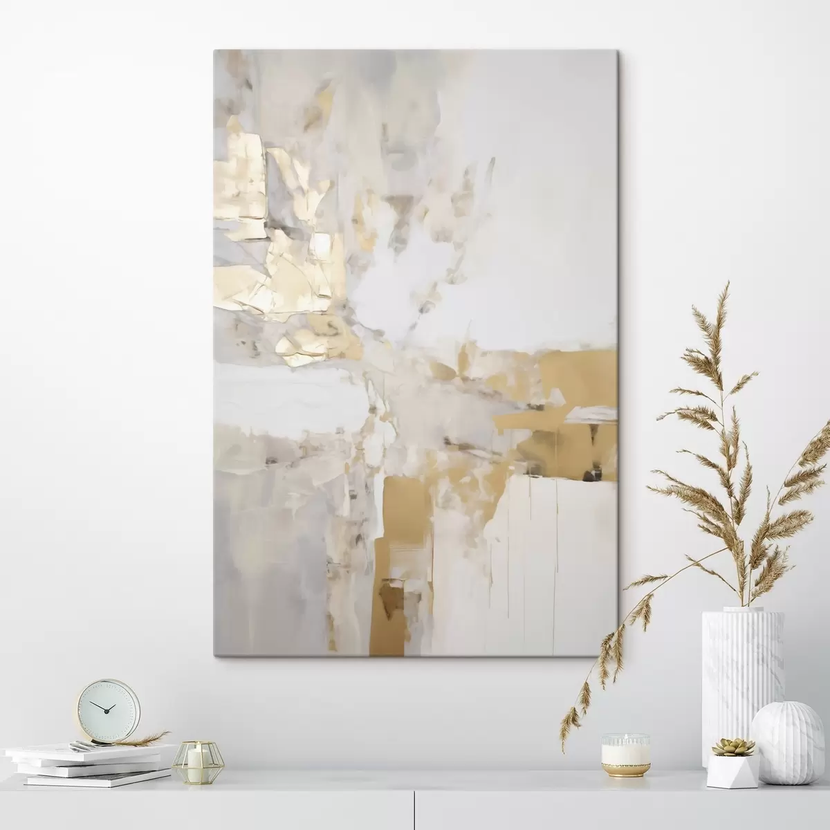  Peintures Abstraction minimaliste, imitation d'un tableau s51163