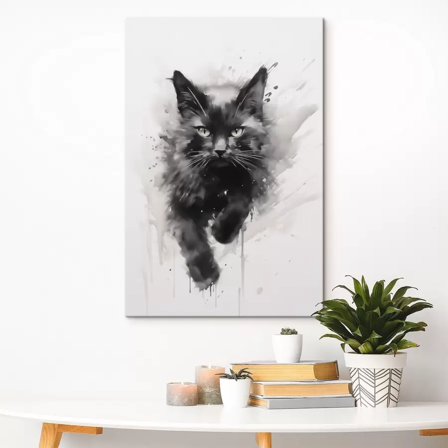  Peintures Chat, imitation d'un tableau s51168