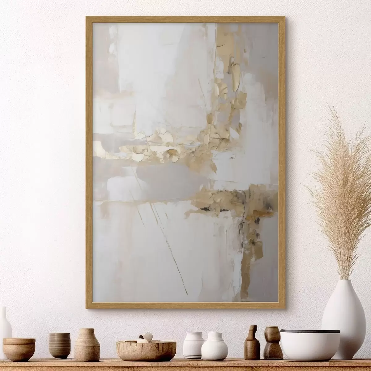Affiche Abstraction moderne, imitation de la peinture f51162