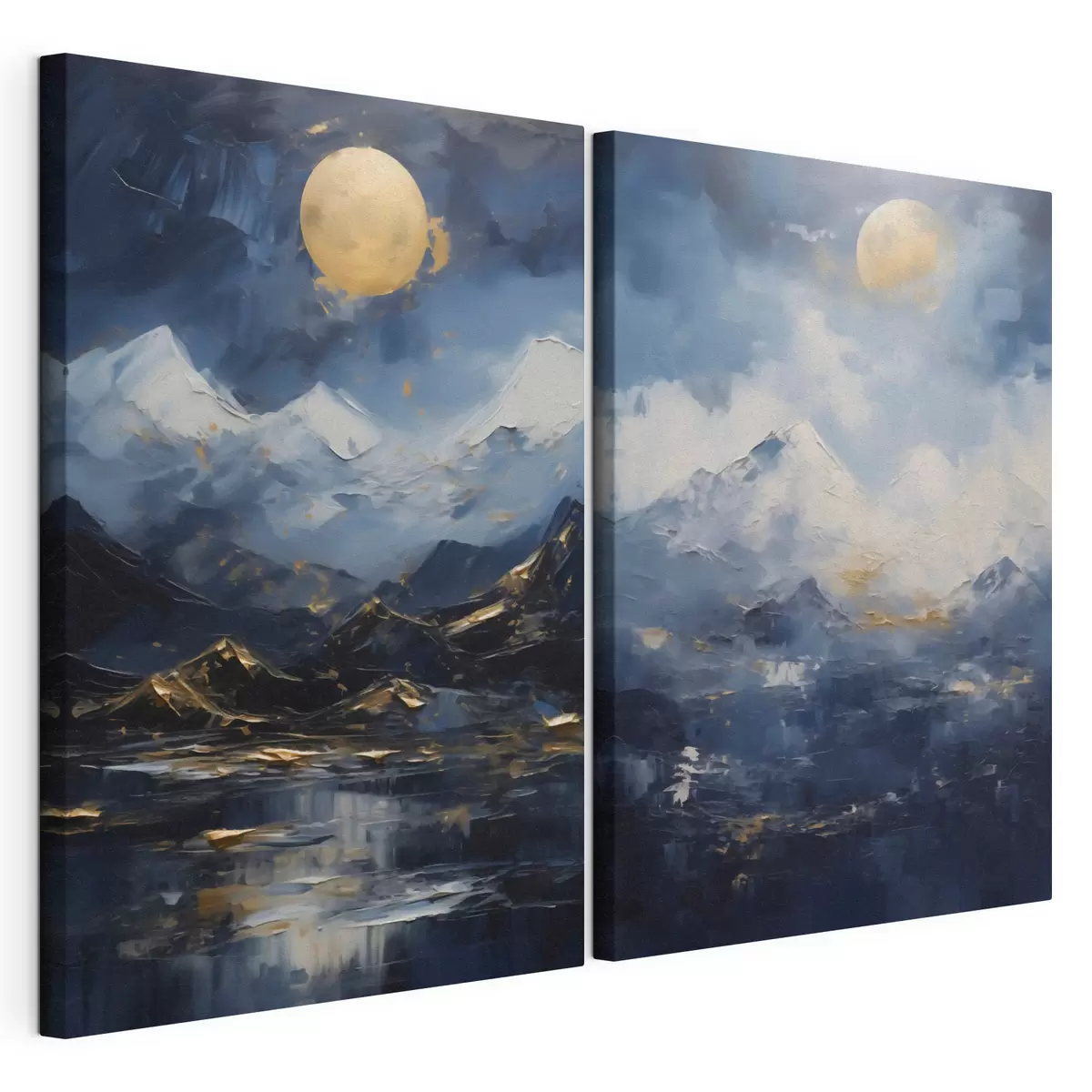  Peintures Paysage de montagne, reproduction d'un tableau m31108