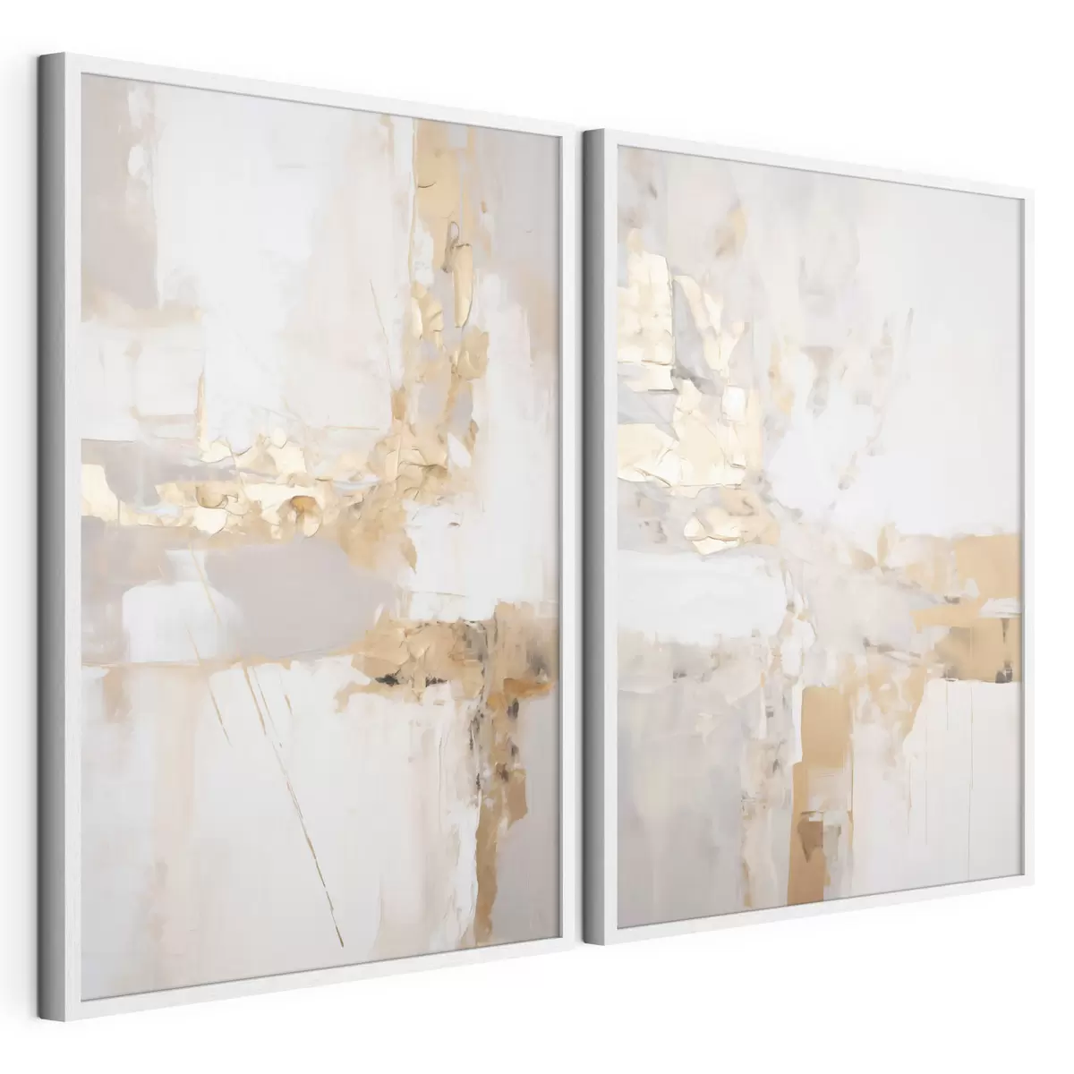 Poster Moderne abstractie, imitatie van de schilderkunst d31107