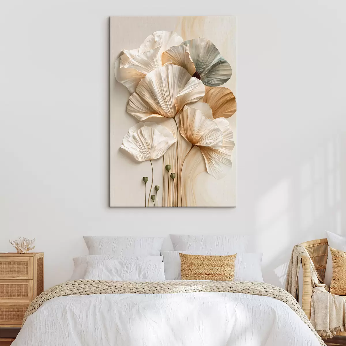  Schilderijen Abstracte bloemen s50870