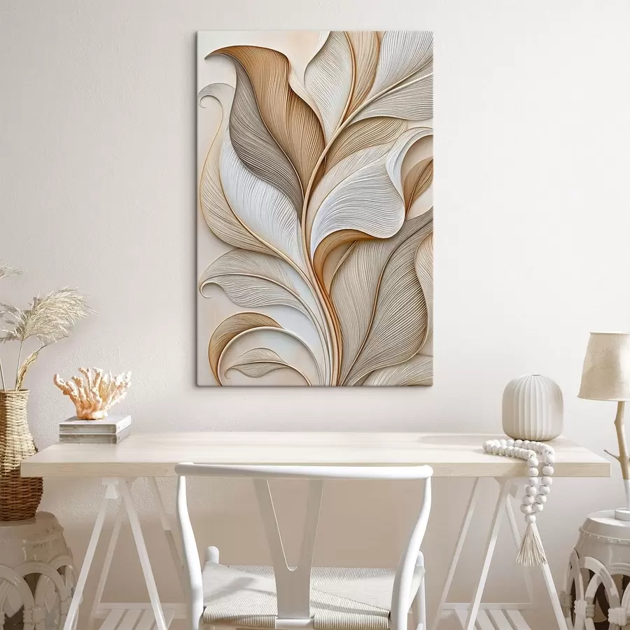  Peintures Feuilles abstraites s51176