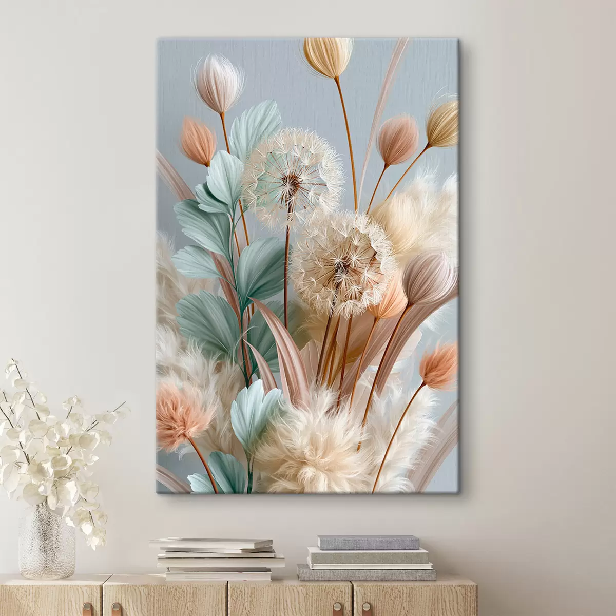  Schilderijen Fijne paardenbloemen en wilde bloemen s51182