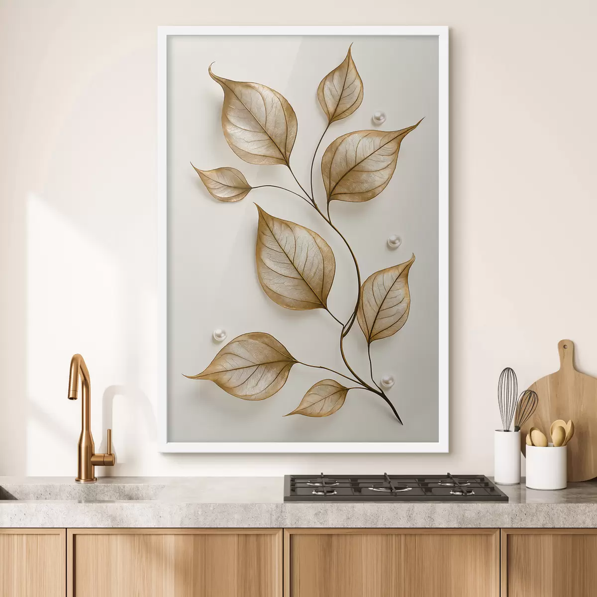 Poster Elegante botanische tak f50866