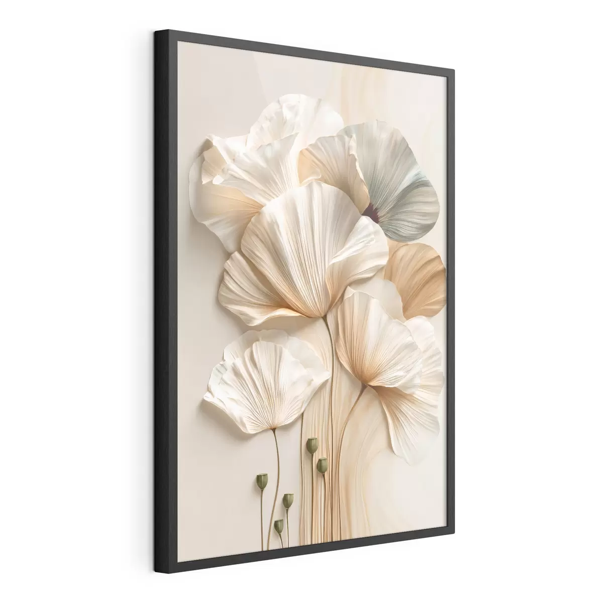 Poster Abstracte bloemen f50870