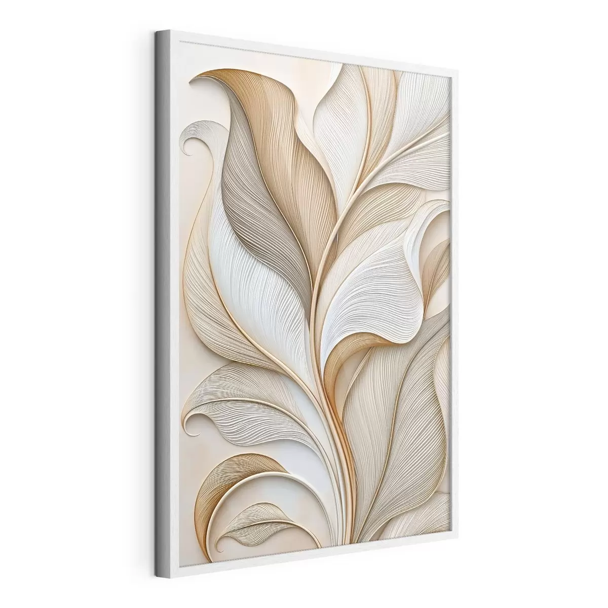 Poster Abstracte bladeren f51176