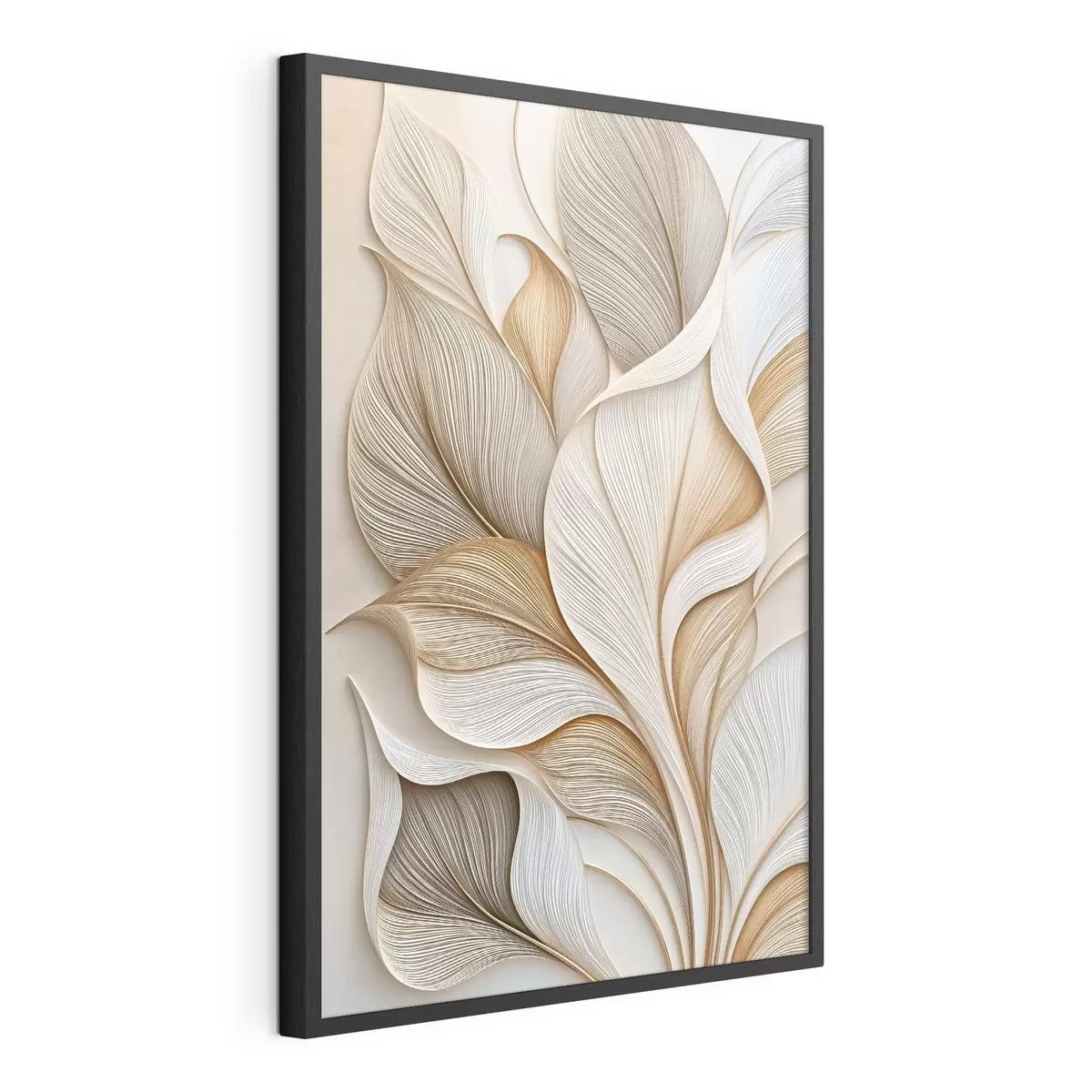 Poster Abstracte bladeren f51177