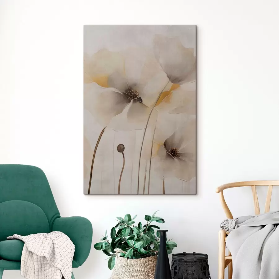  Peintures Des coquelicots délicats aux tiges élancées s51089