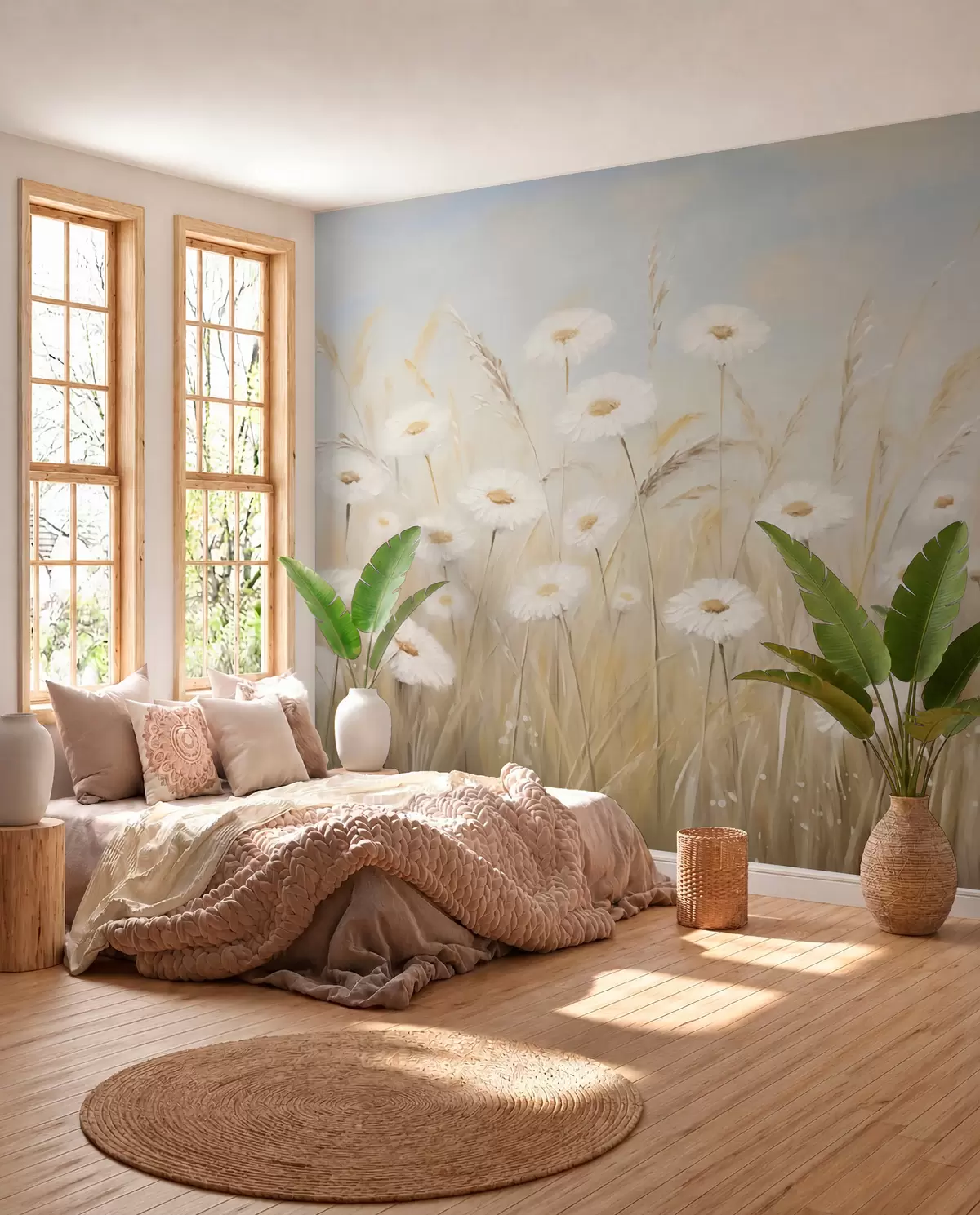 Fotobehang Wilde bloemen w05831