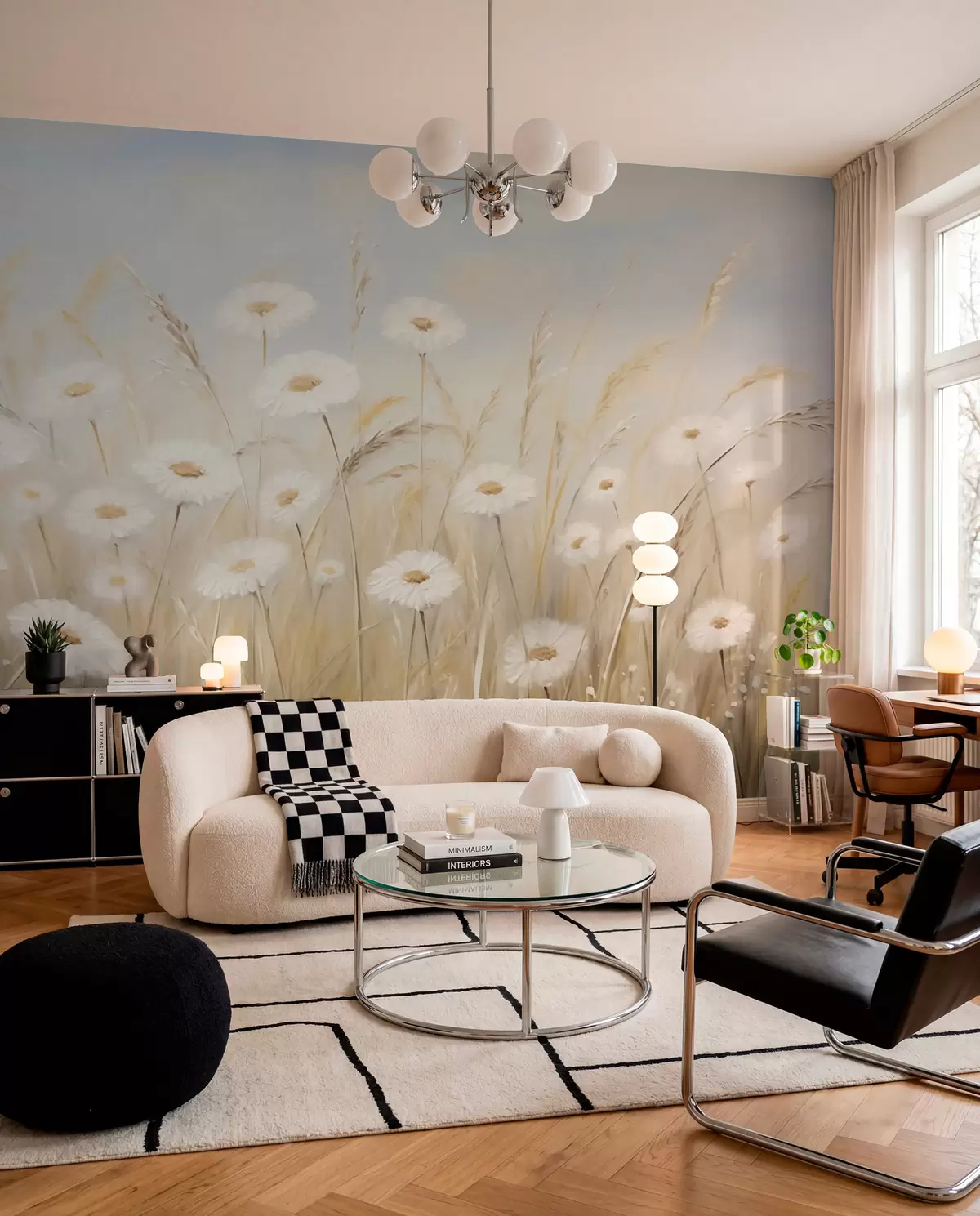 Fotobehang Wilde bloemen w05831