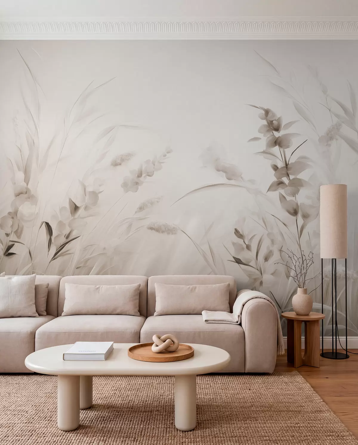 Fotobehang Bloemenveld w05913