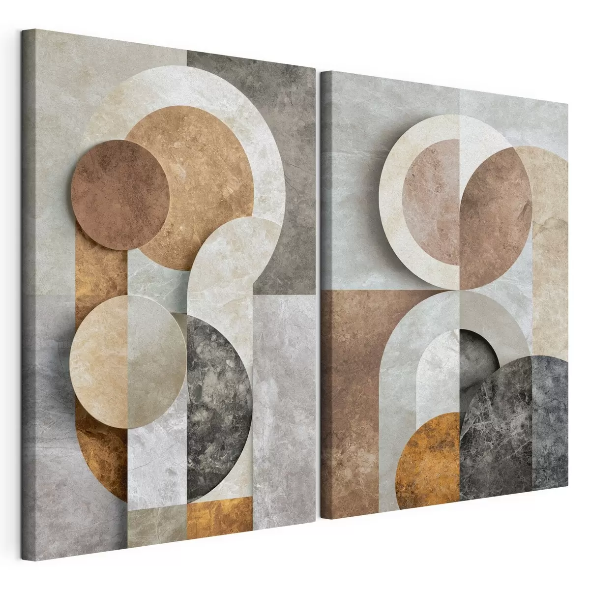  Peintures Formes géométriques qui se chevauchent m31119