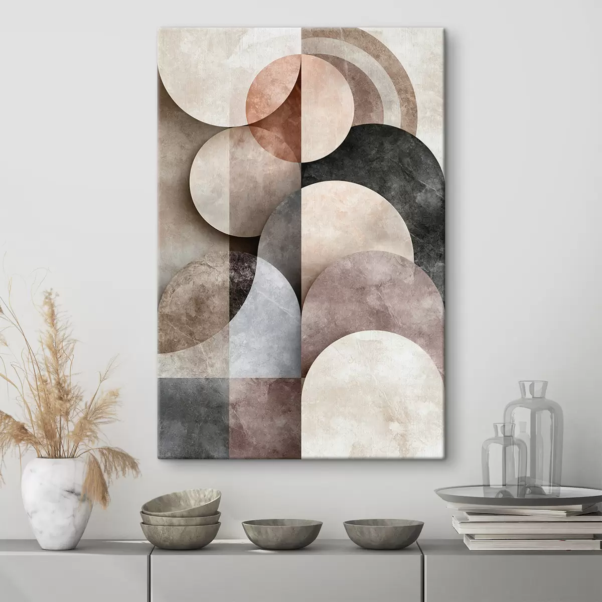  Peintures Cercles qui se chevauchent s51184