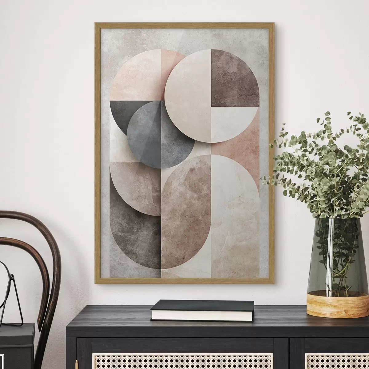 Poster Abstracte cirkels f51183