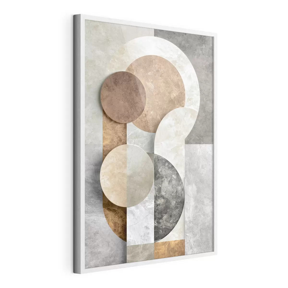 Affiche Abstraction géométrique avec des cercles f51185