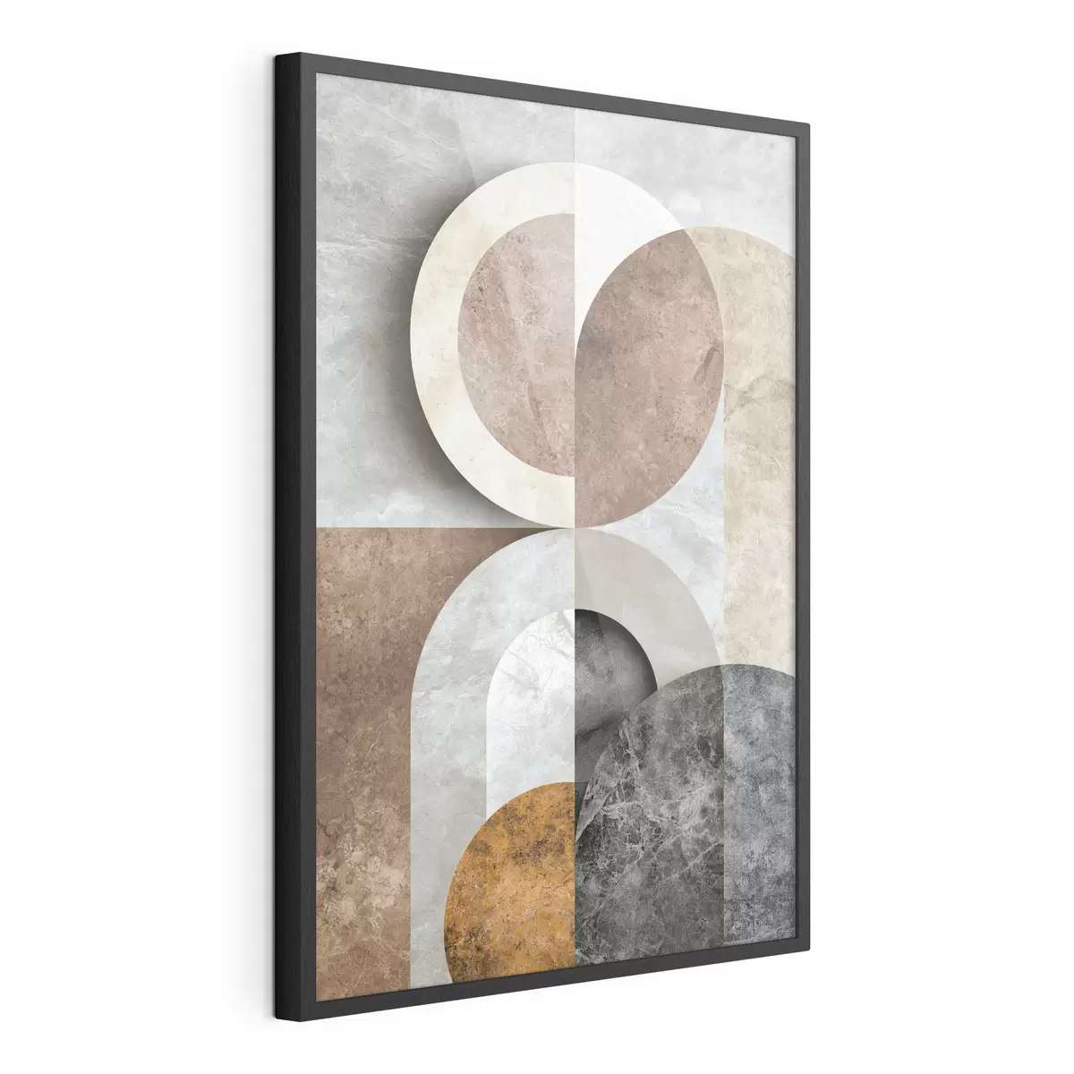 Affiche Composition géométrique à base de cercles f51281