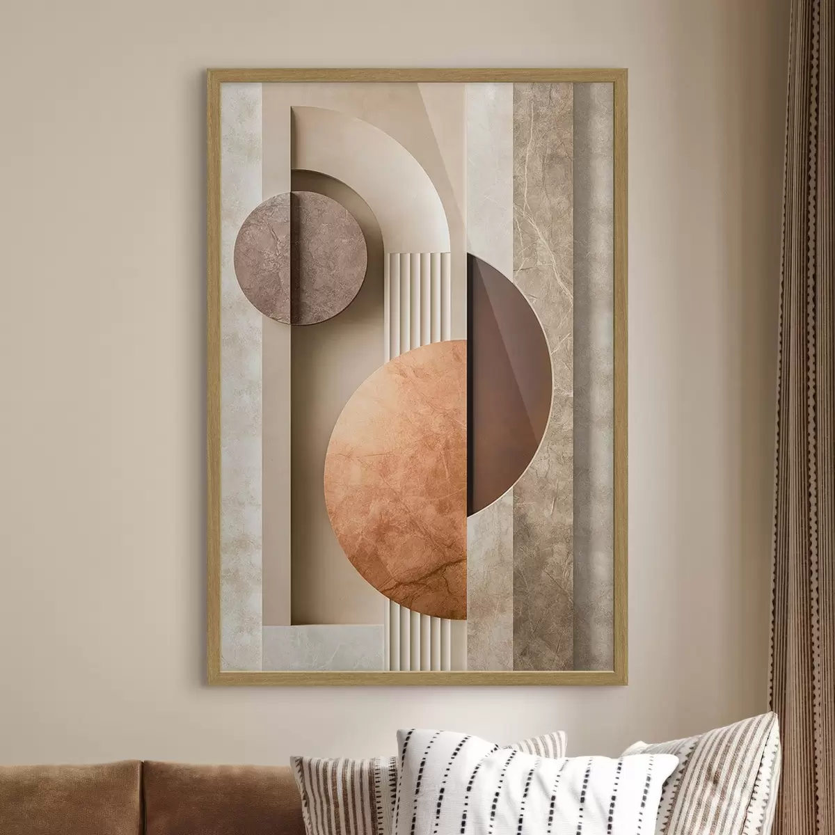 Affiche Géométrie abstraite moderne f51282
