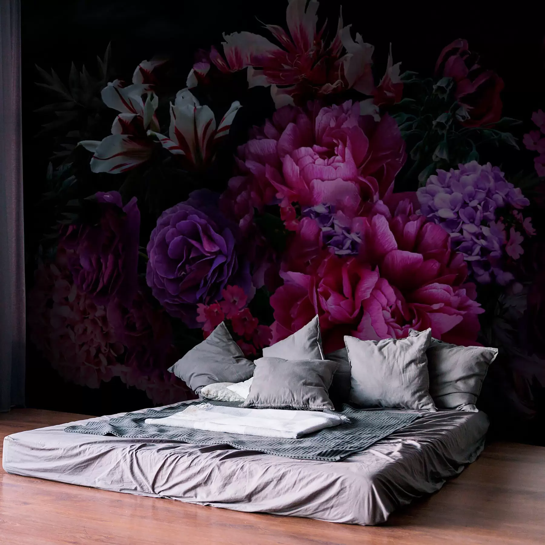 Papier peint photo Bouquet de belles pivoines u72224