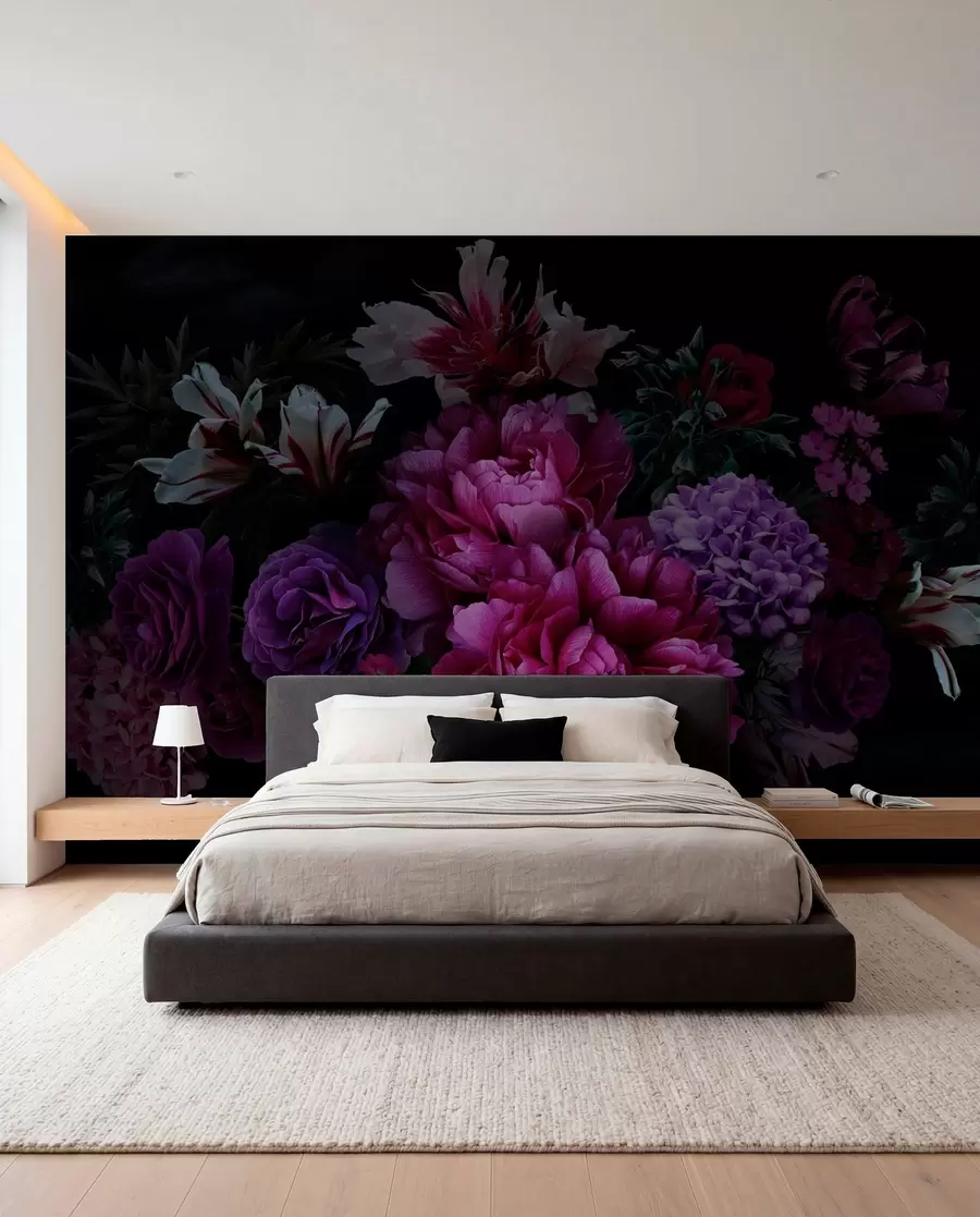 Papier peint photo Bouquet de belles pivoines u72224
