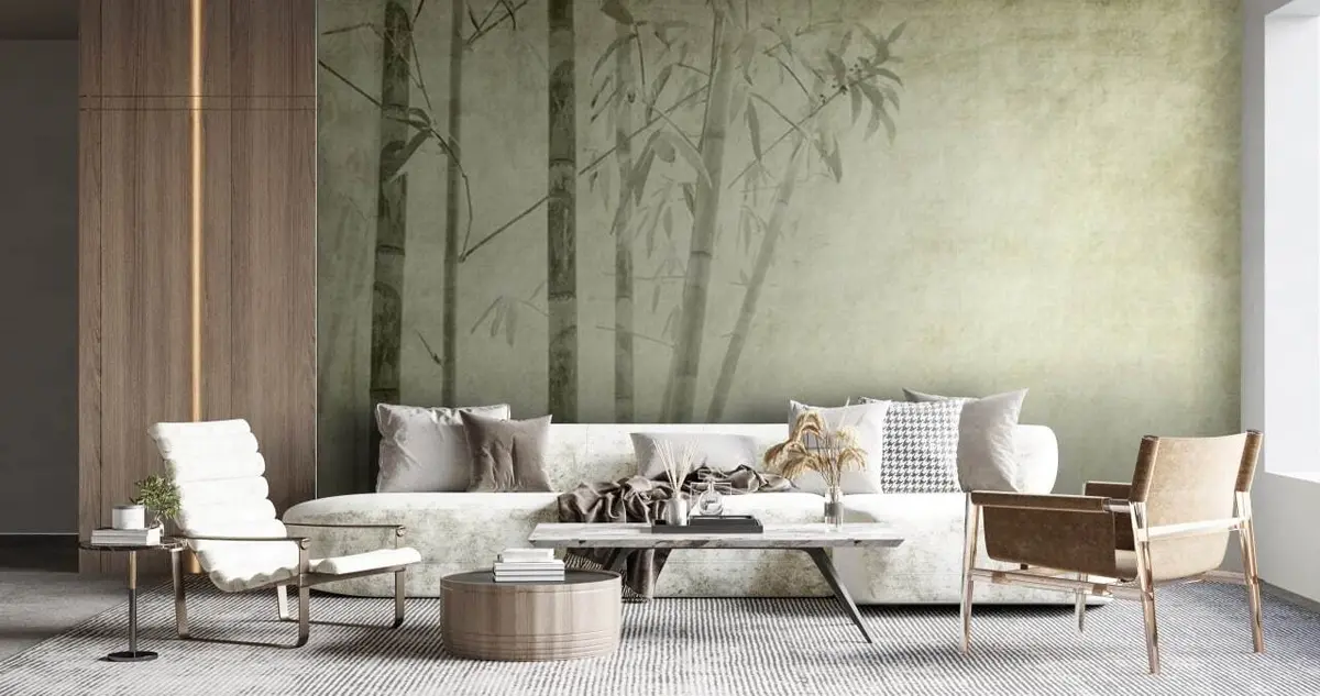 Fotobehang Minimalisme Bamboe u72564