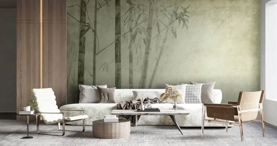 Fotobehang Minimalisme Bamboe u72564