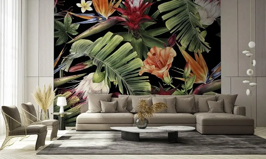 Papier peint photo Motif tropical u72341