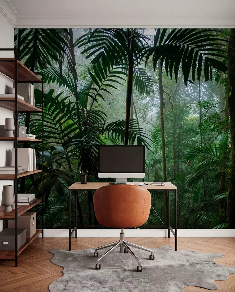 Fotobehang Een tropisch bos u72344