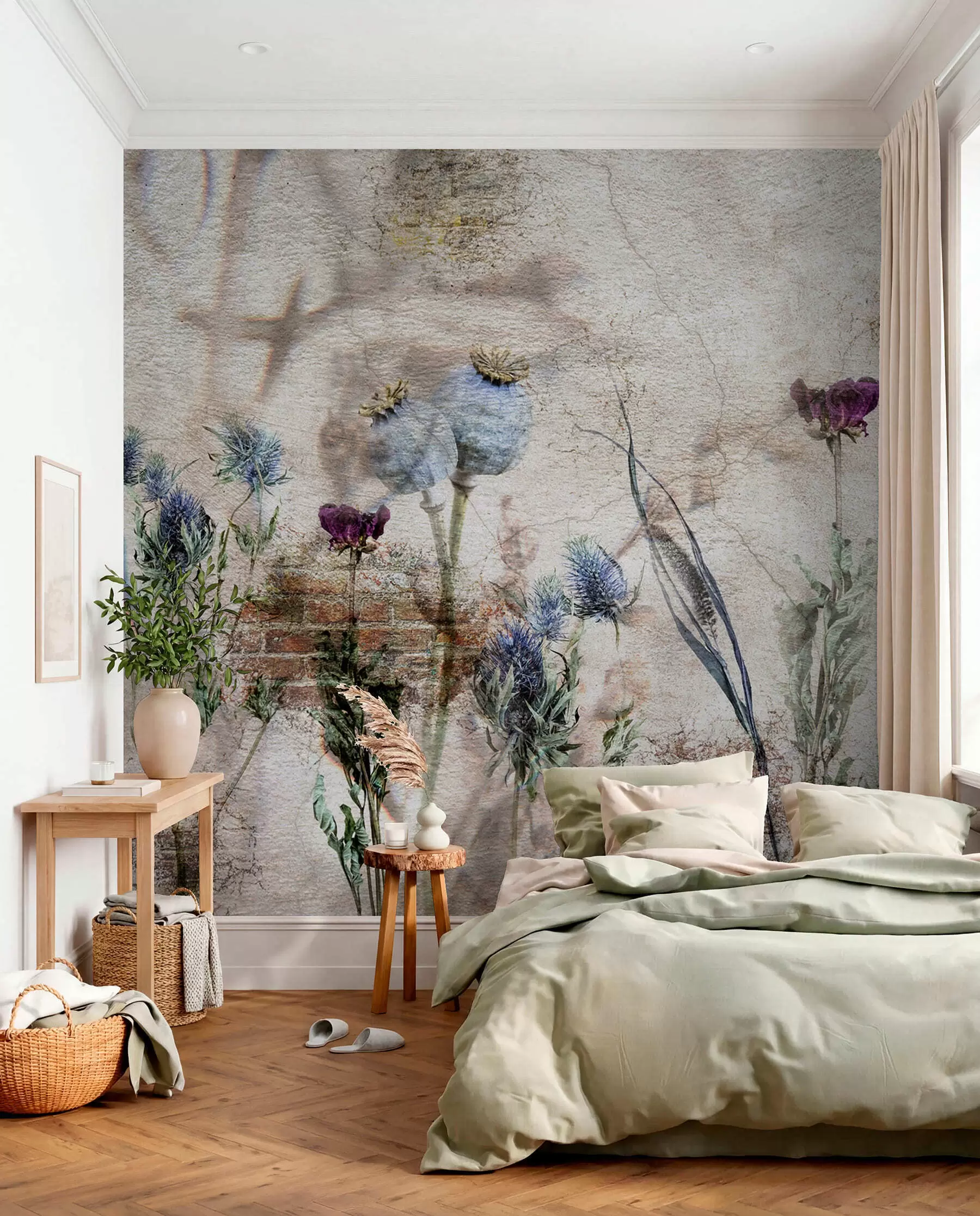 Papier peint photo Fleurs et herbes u72771