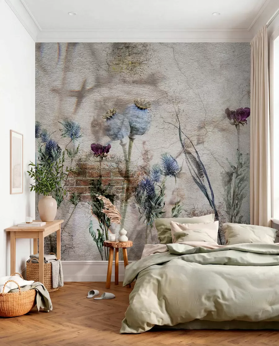 Papier peint photo Fleurs et herbes u72771