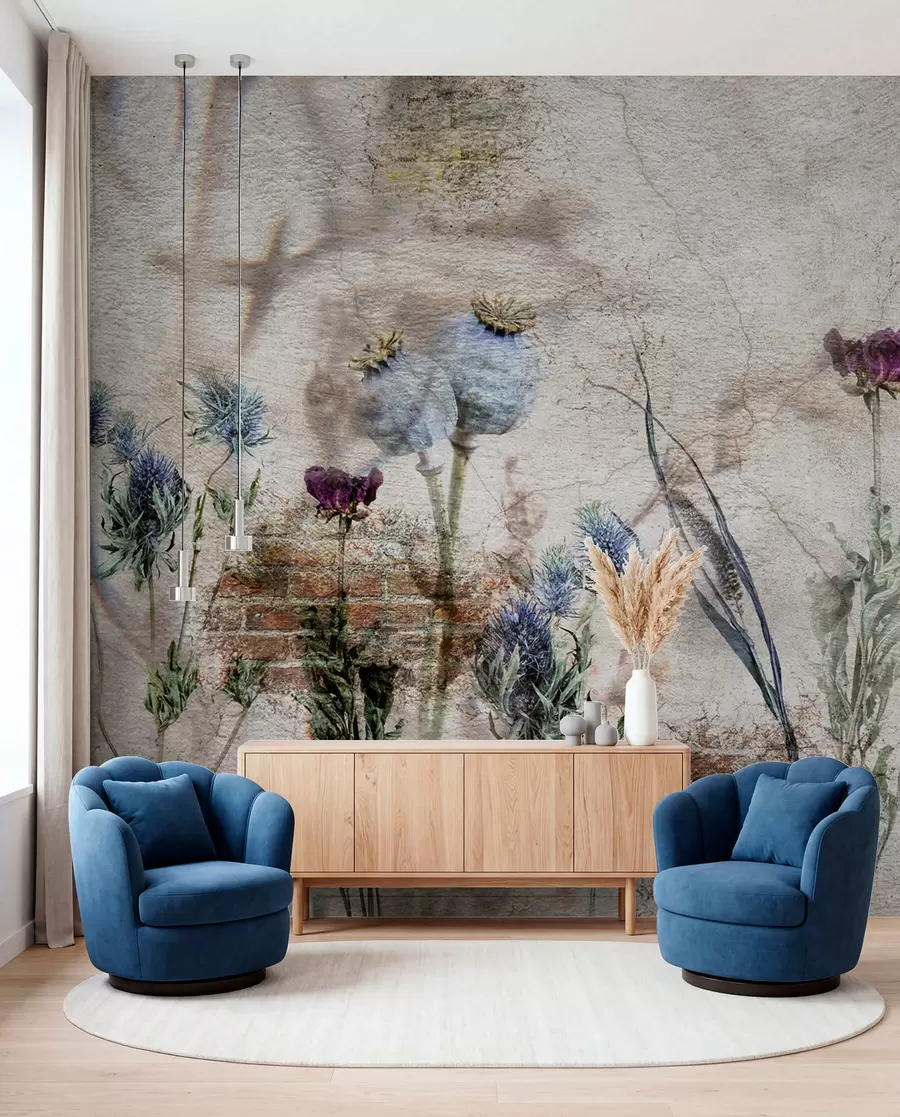 Fotobehang Bloemen en kruiden u72771