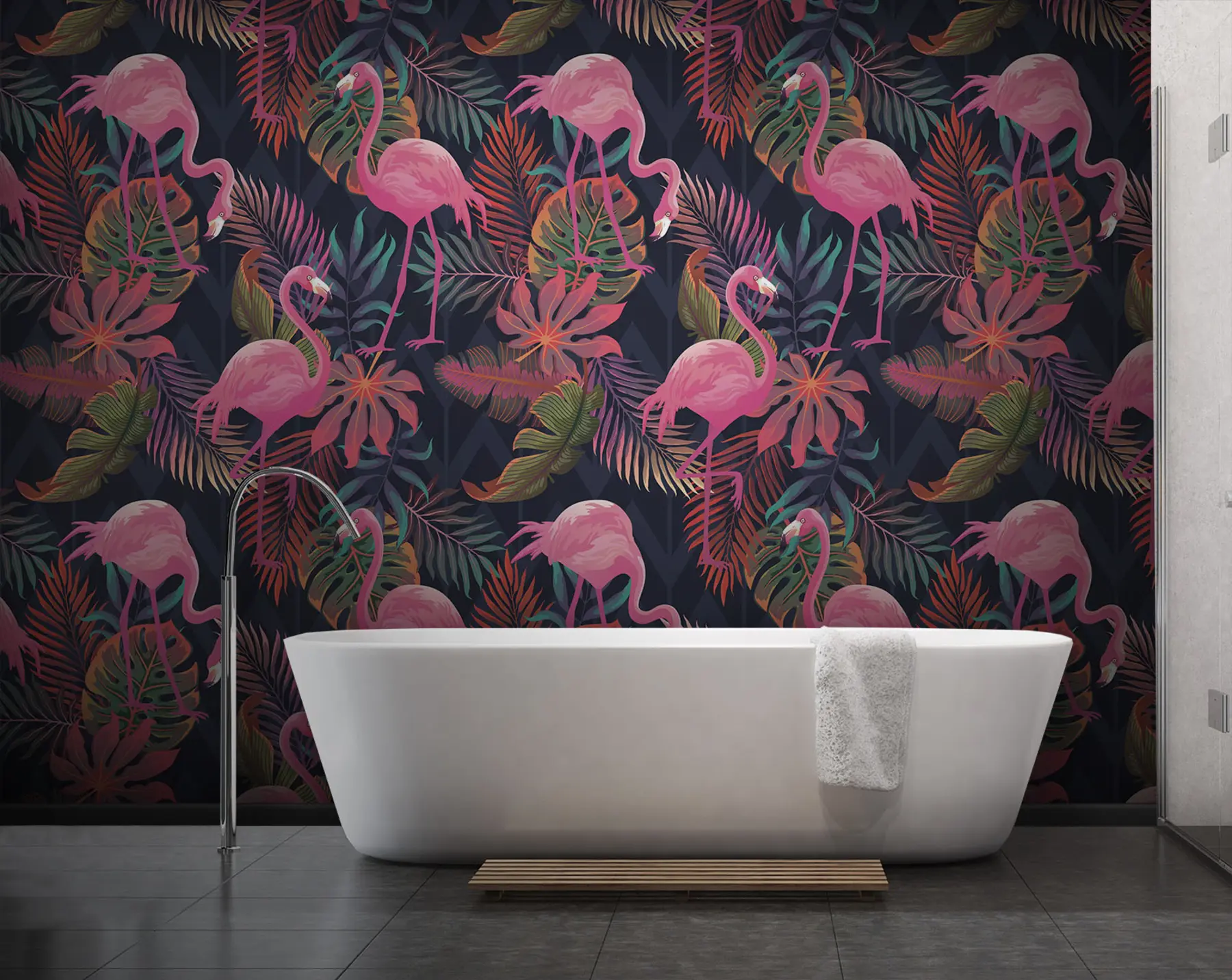 Fotobehang Roze explosie u73089