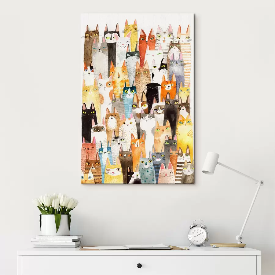  Schilderijen Katten festival s01036