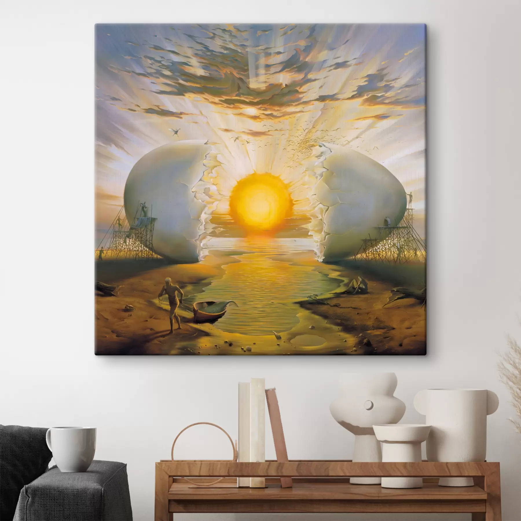 Fotobehang Geweldige bevalling voor de geboorte s01474