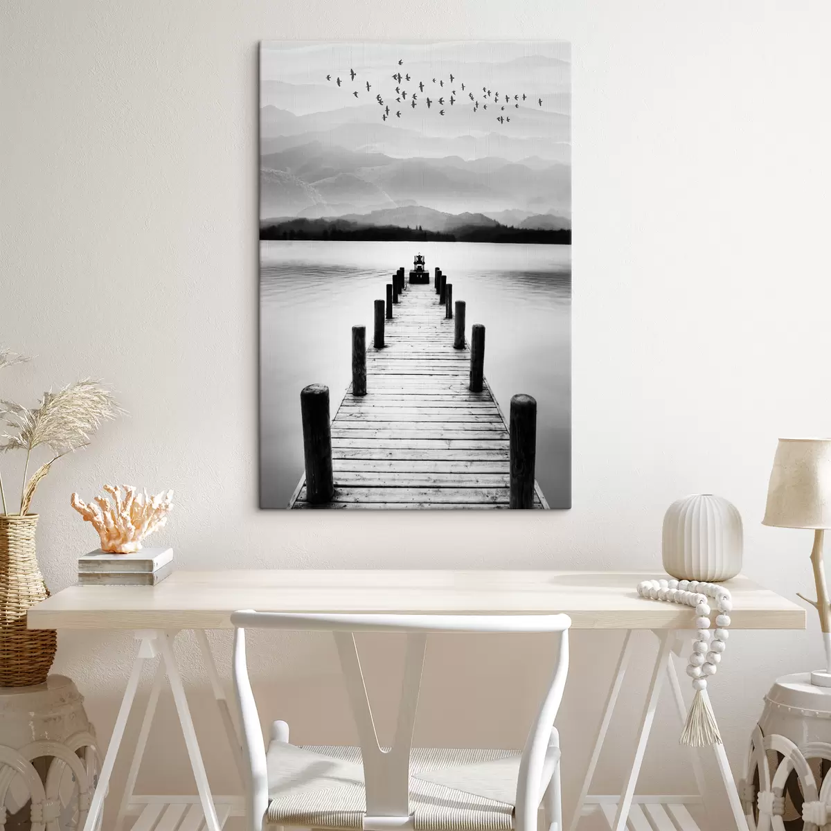  Peintures Eau, nuages et ciel s03914