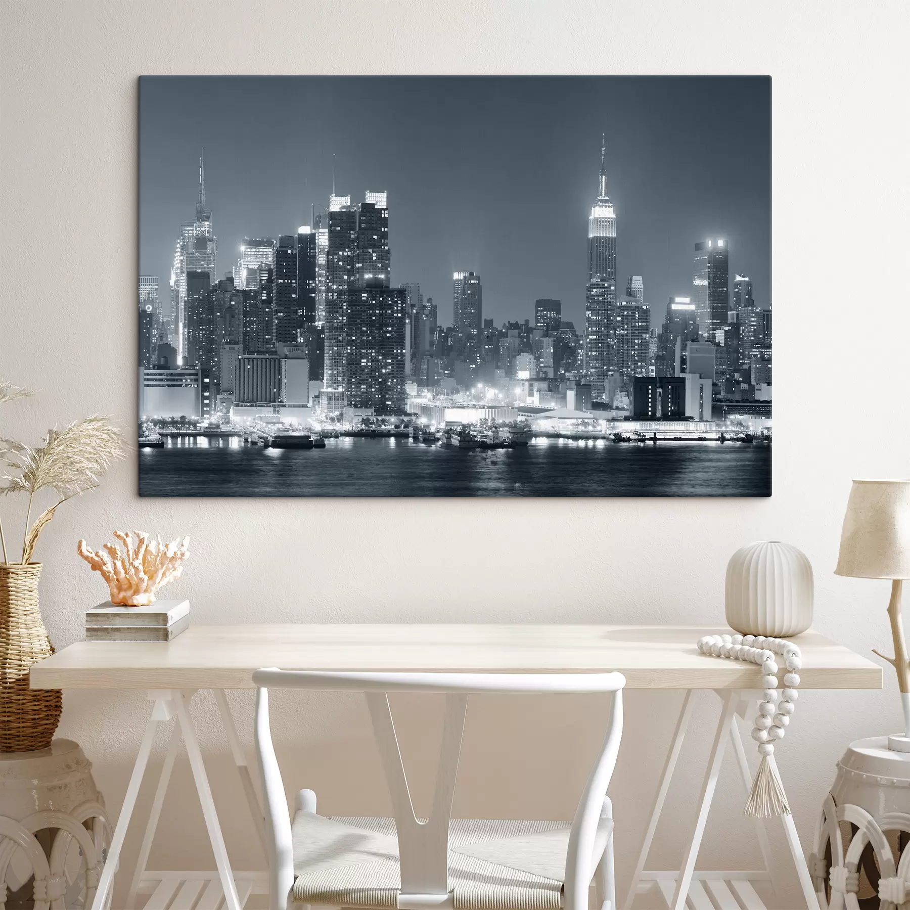 Fotobehang Water, wolkenkrabber en gebouw s10201