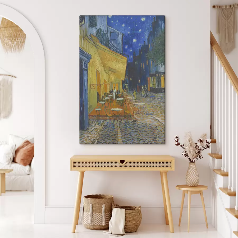  Peintures Terrasse de café la nuit, Vincent van Gogh s12313