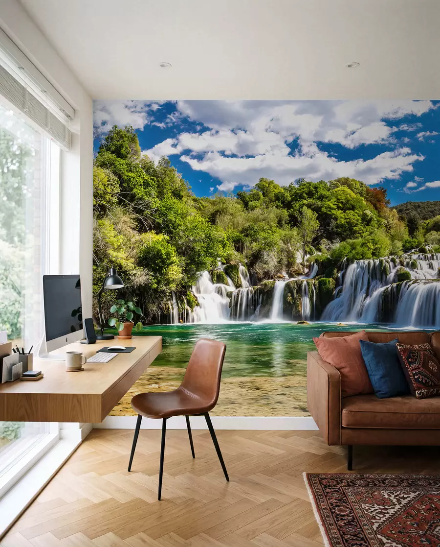 Fotobehang Water, wolk en lucht u55775