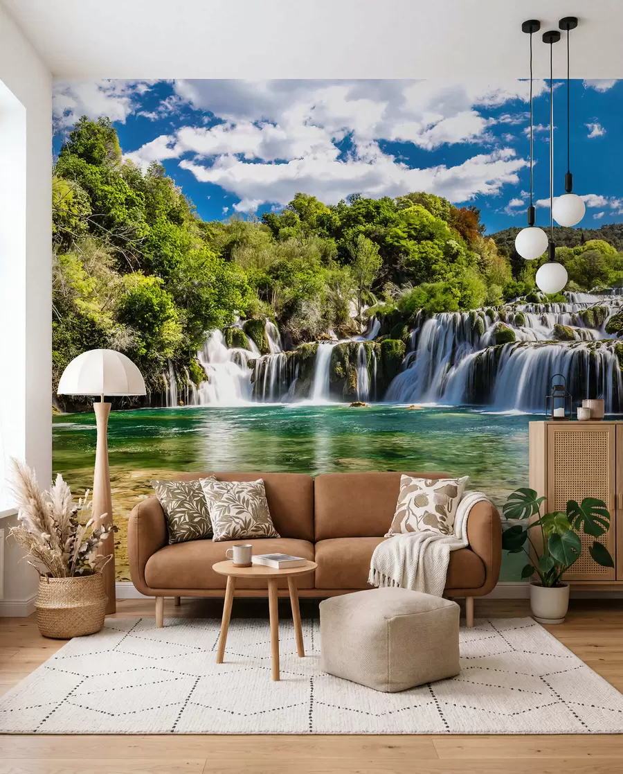 Fotobehang Water, wolk en lucht u55775