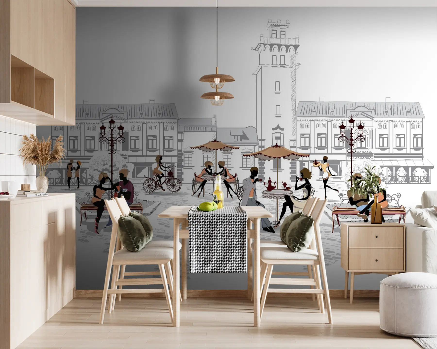 Papier peint photo Design urbain, polices de caractères et art u56109